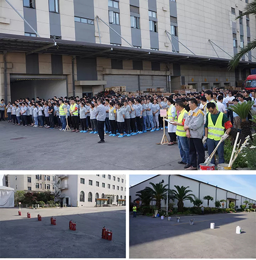 上海多特蒙德中文成功举行2019年上半年消防演习 上海多特蒙德中文成功举行2019年上半年消防演习